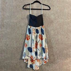 Quiksilver Beach Umbrella Print Tube Dress